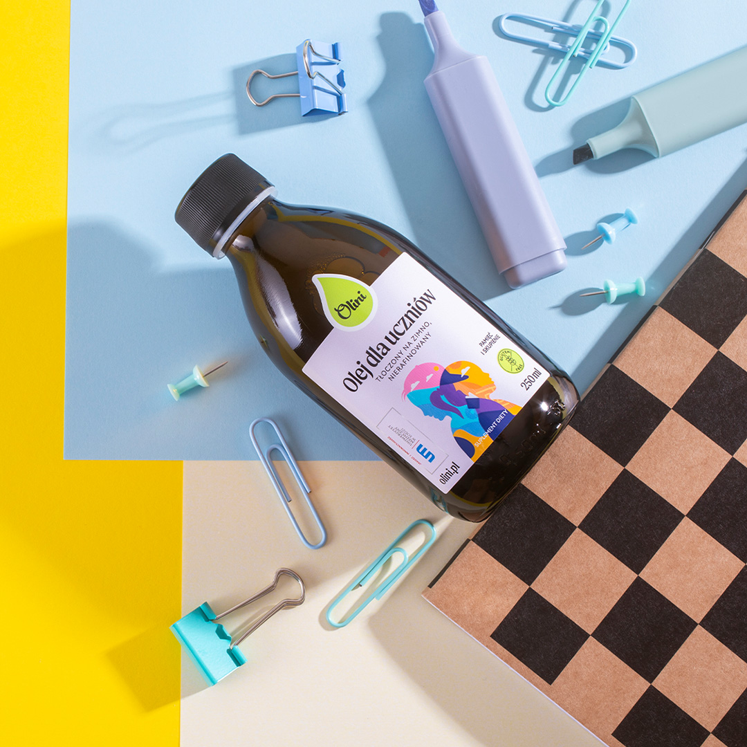 Tran dla dzieci z olejem dla uczniów
