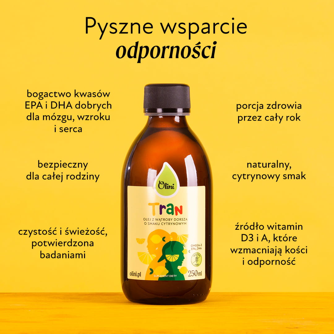 Tran cytrynowy - właściwości