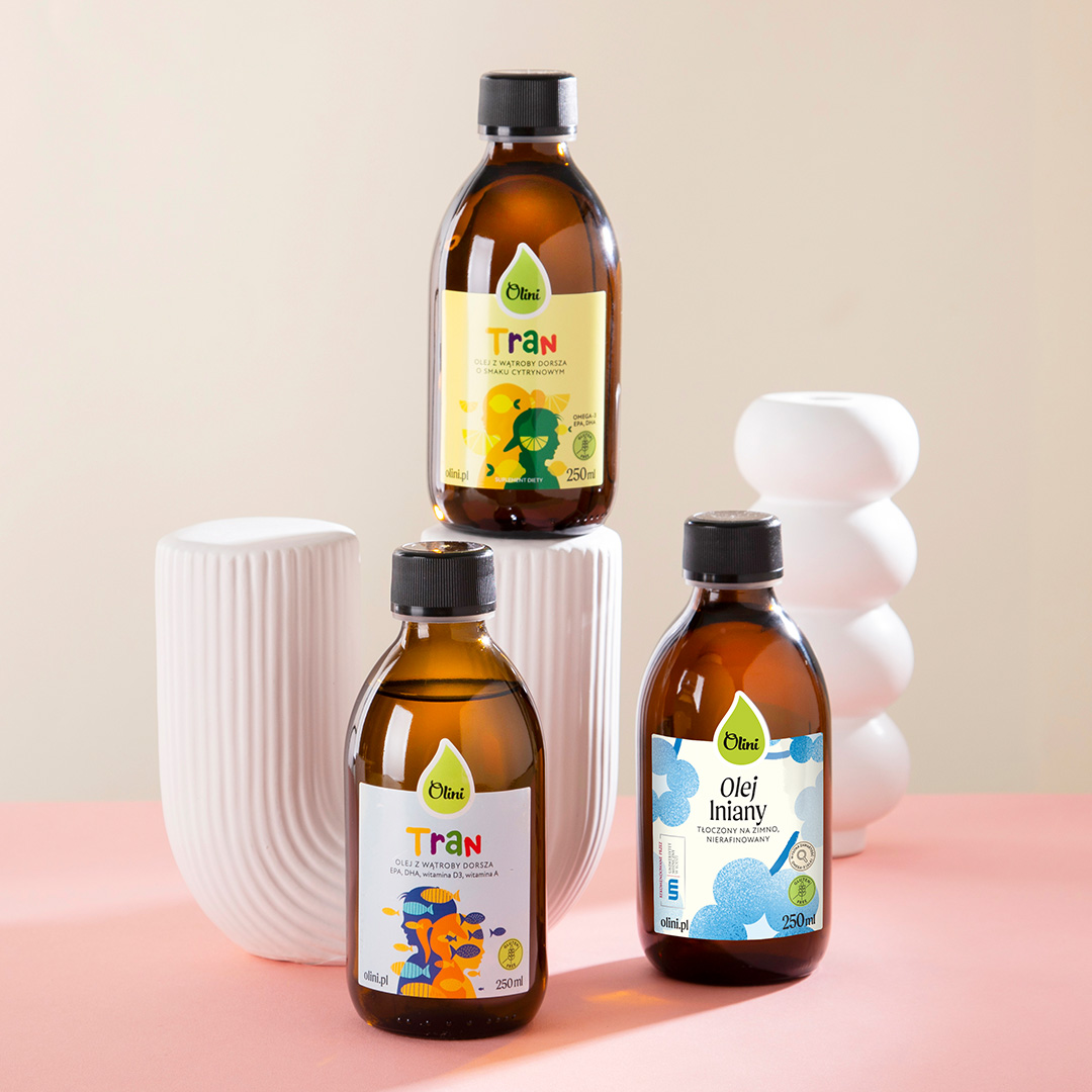 Tran z olejem lnianym