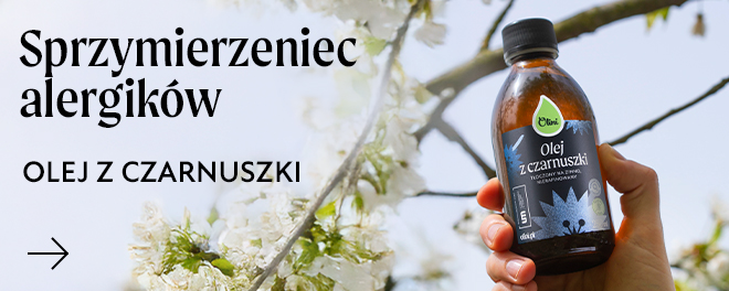 Olej z czarnuszki Olini - sprzemierzeniec alergików
