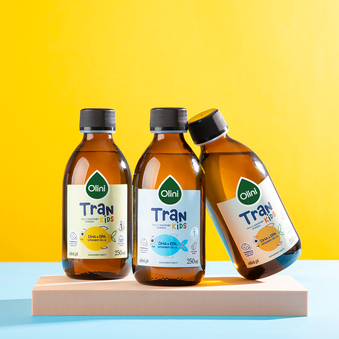 Tran z olejem z czarnuszki dla dzieci