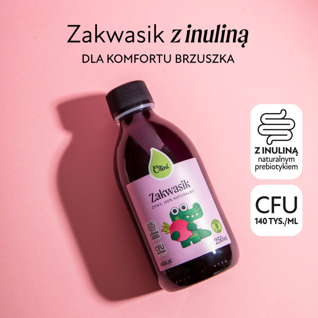 Zakwas z inuliną dla dzieci
