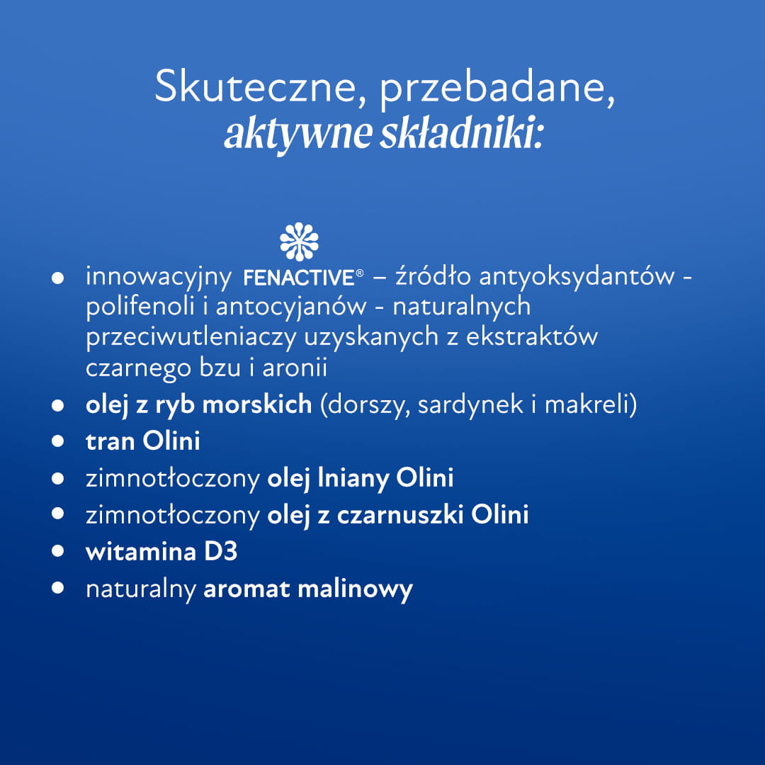 olej omega-3 - składniki