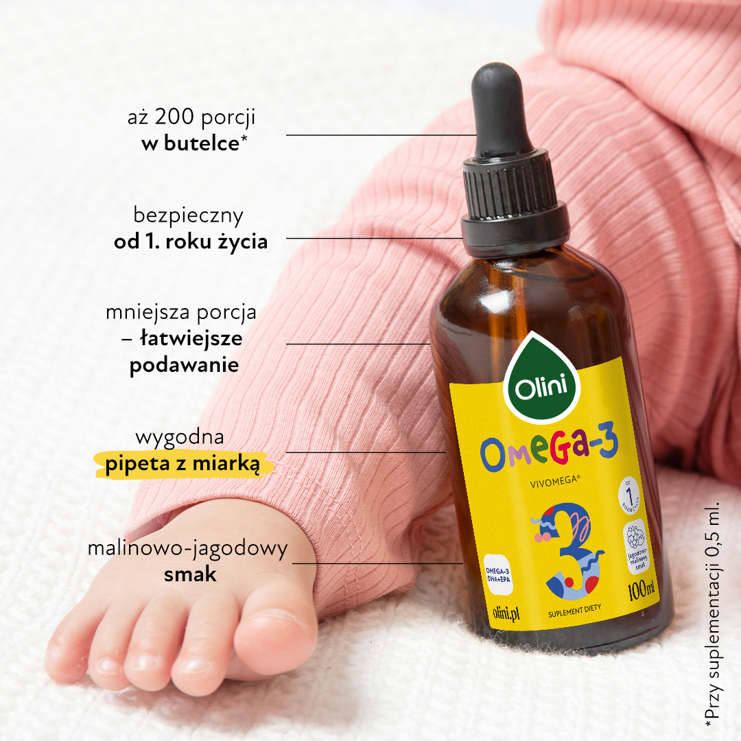Omega-3 dla dzieci Olini