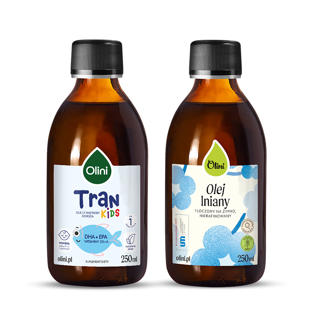 Tran z olejem lnianym