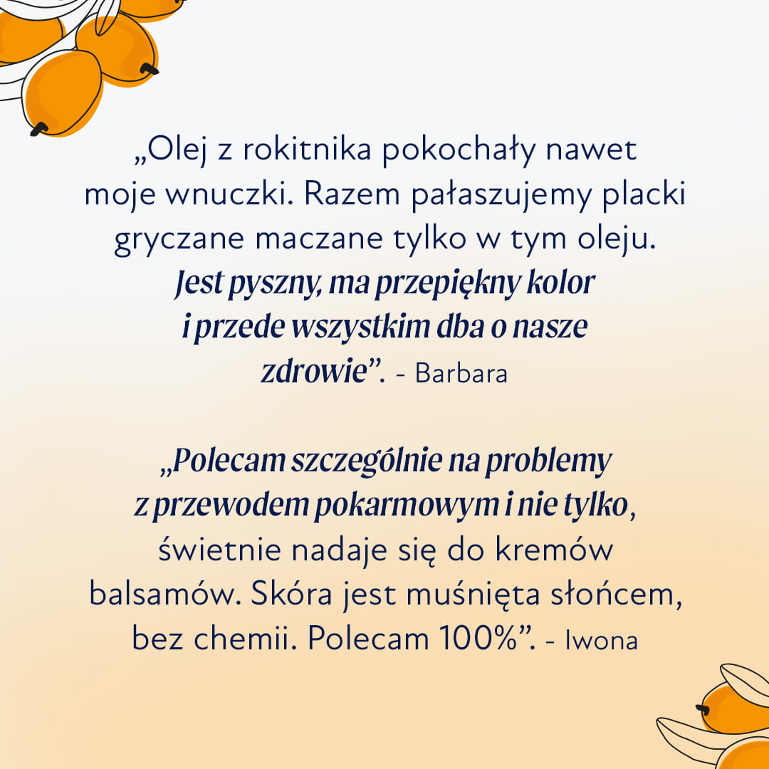 Olej z rokitnika Olini