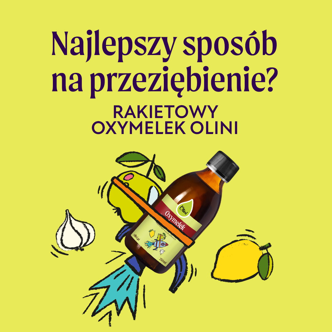 Oxymelek z sokiem owocowym i miodem