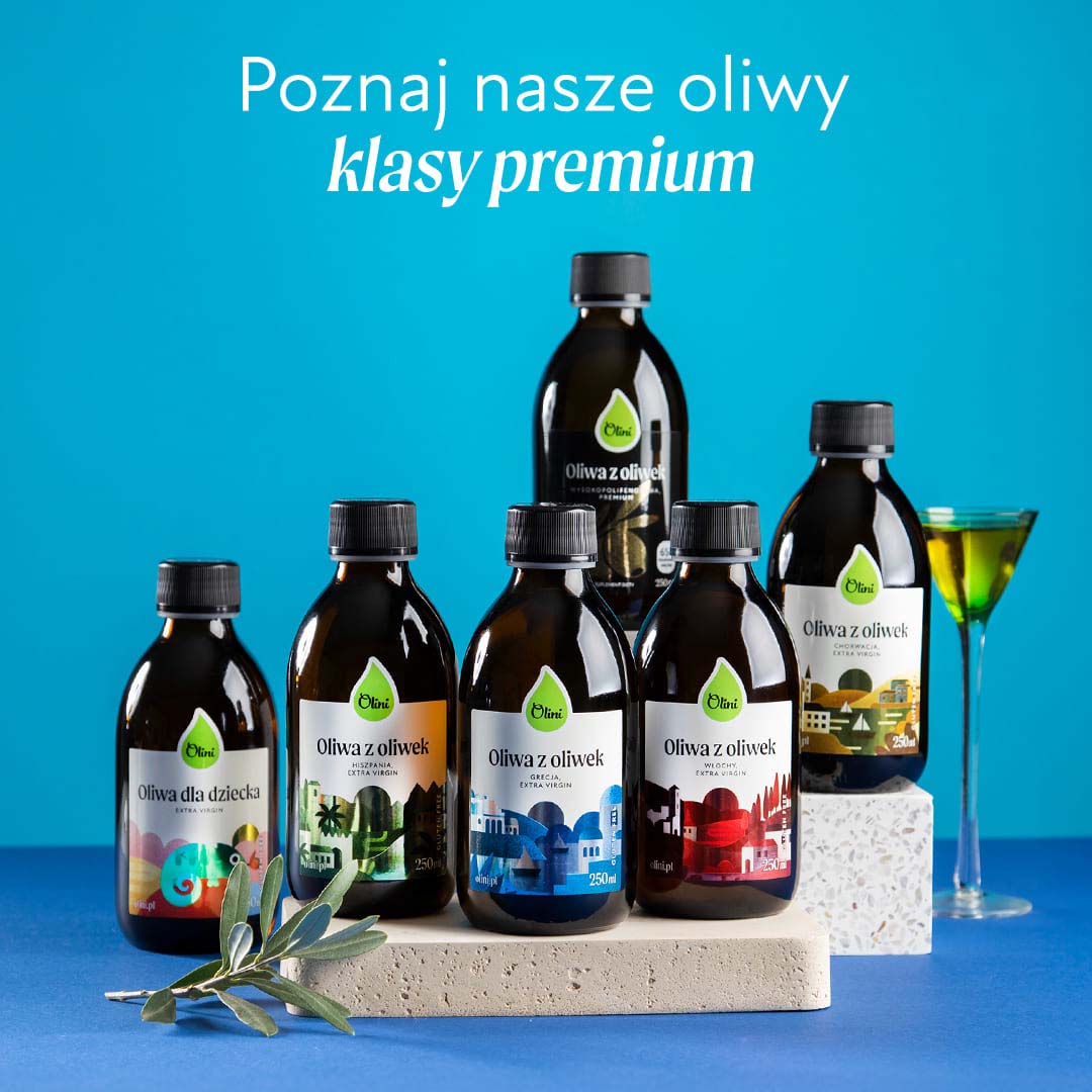 Oliwa z oliwek dla dzieci Olini