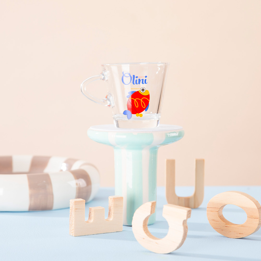 Szklaneczka z rybką Olini