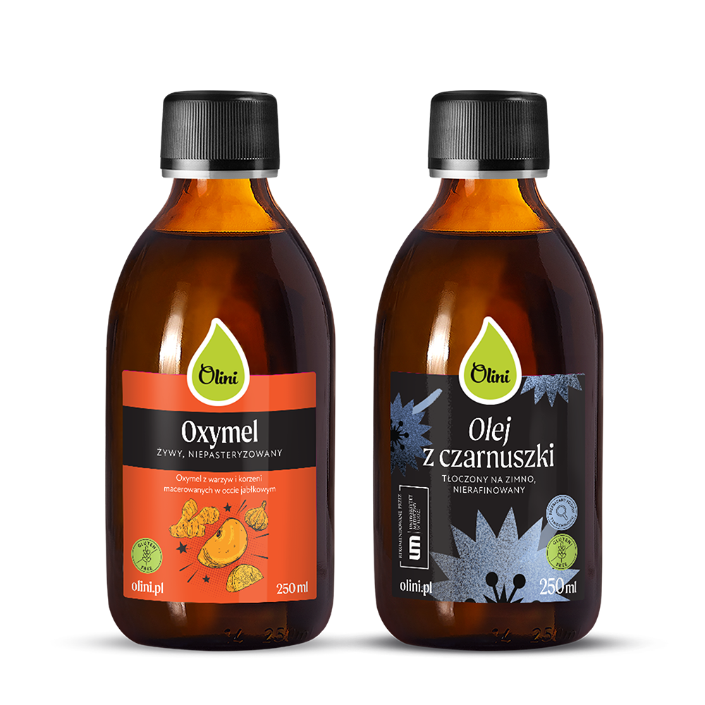 Oxymel z Olejem z czarnuszki