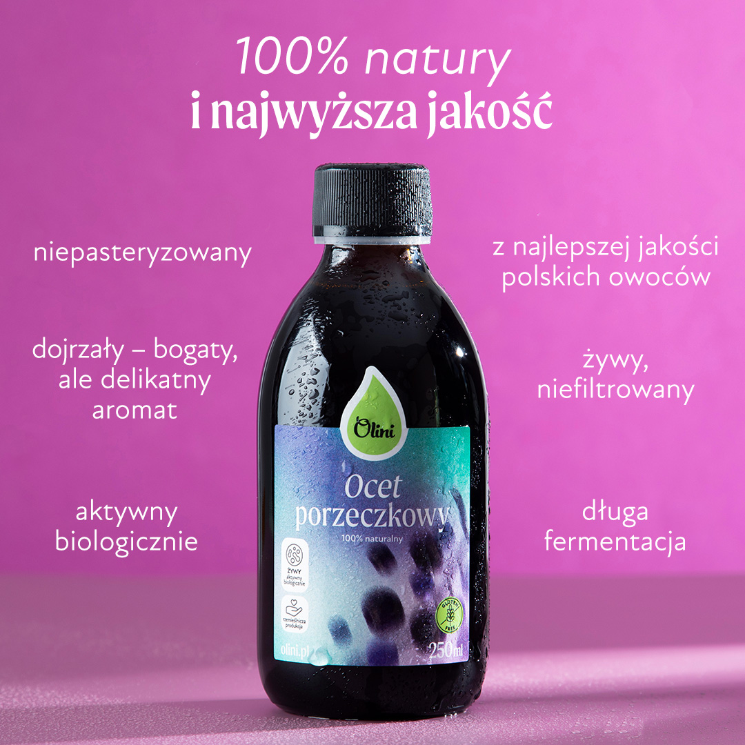 Ocet porzeczkowy Olini