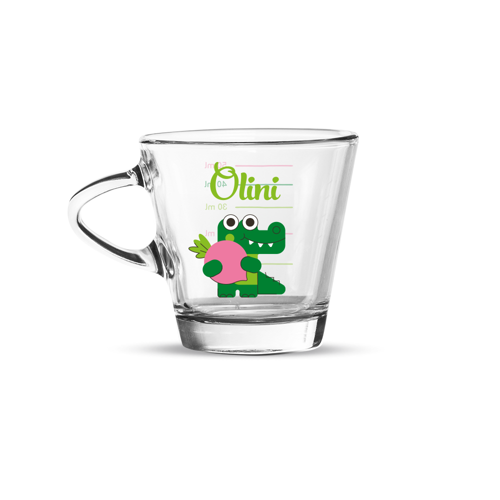 Szklaneczka z krokodylem Olini