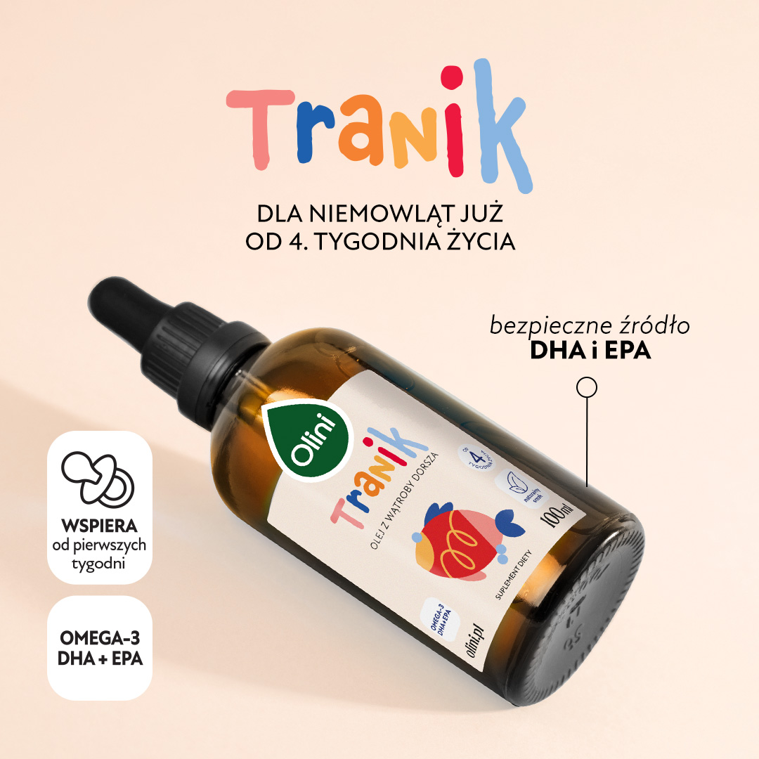 Tranik Olini – tran dla niemowląt