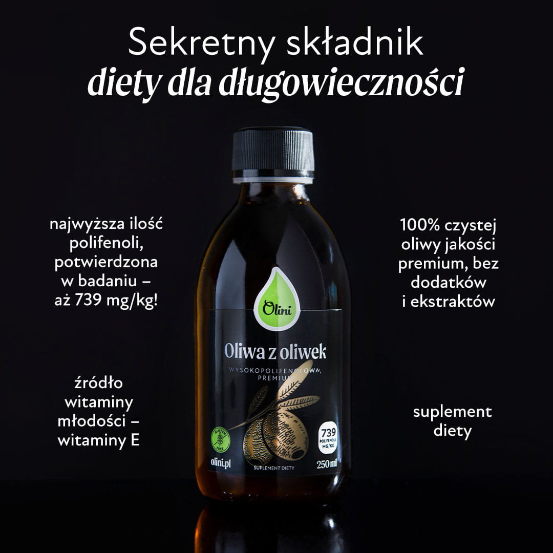 Oliwa z oliwek wysokopolifenolowa Olini
