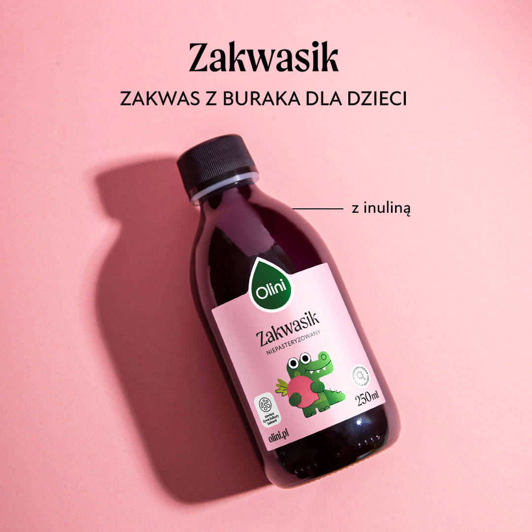 Zakwasik Olini – zakwas z buraków dla dzieci