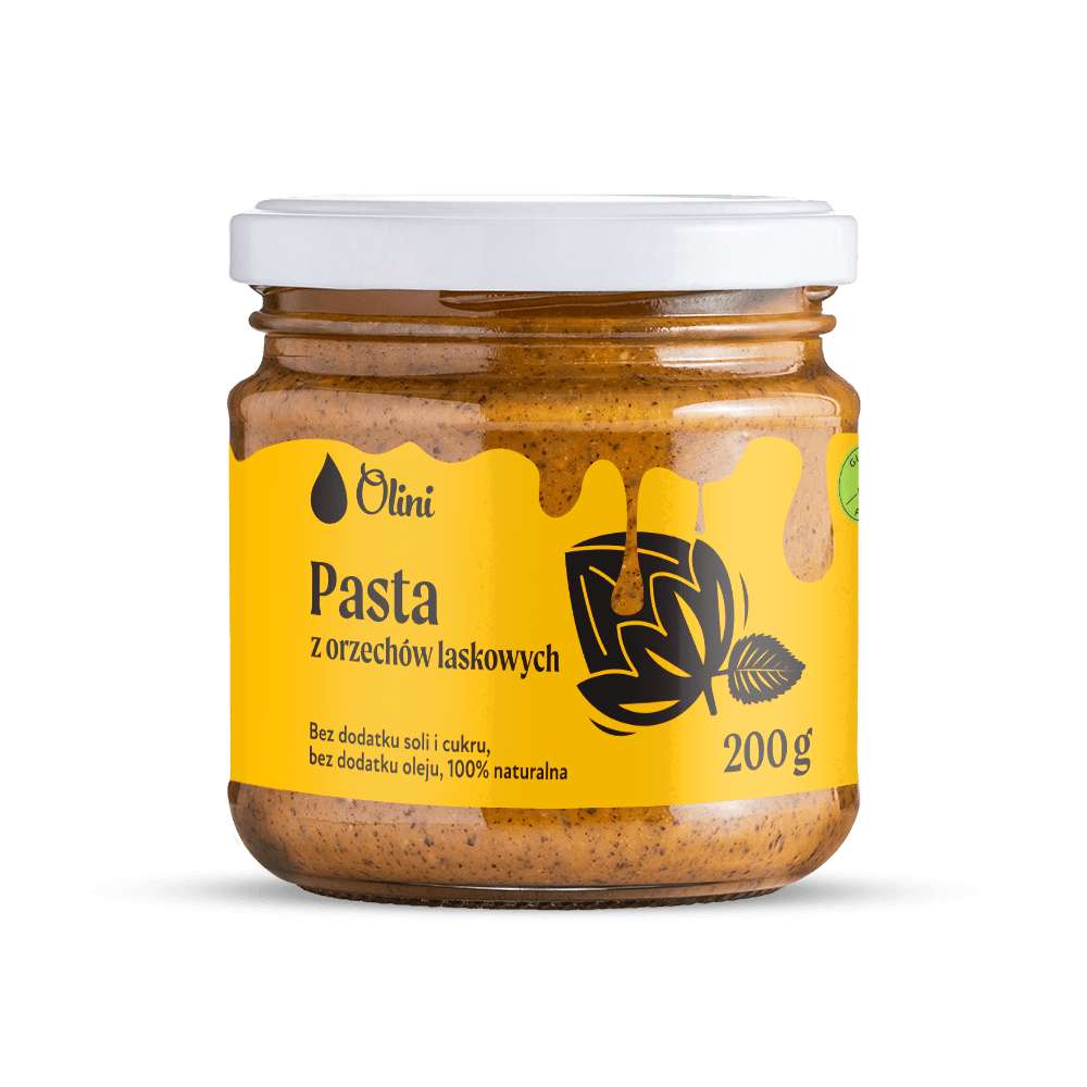 Pasta z orzechów laskowych Olini