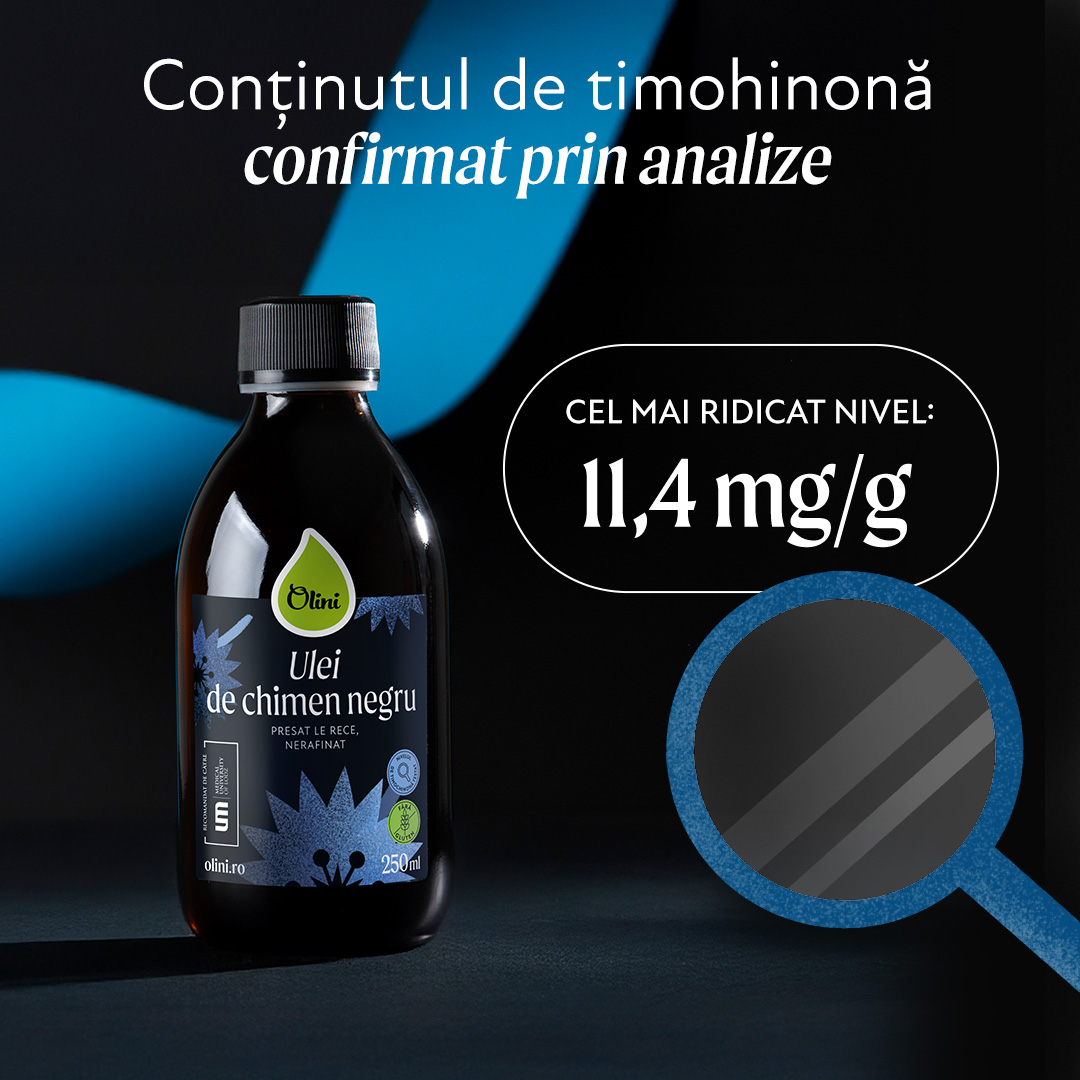 Ulei de chimen negru Olini presat la rece