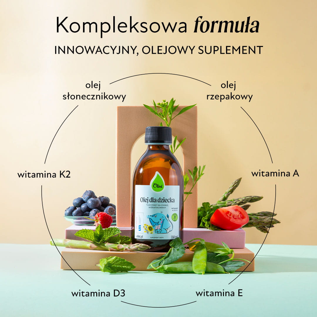 Co zawiera olej dla dziecka?