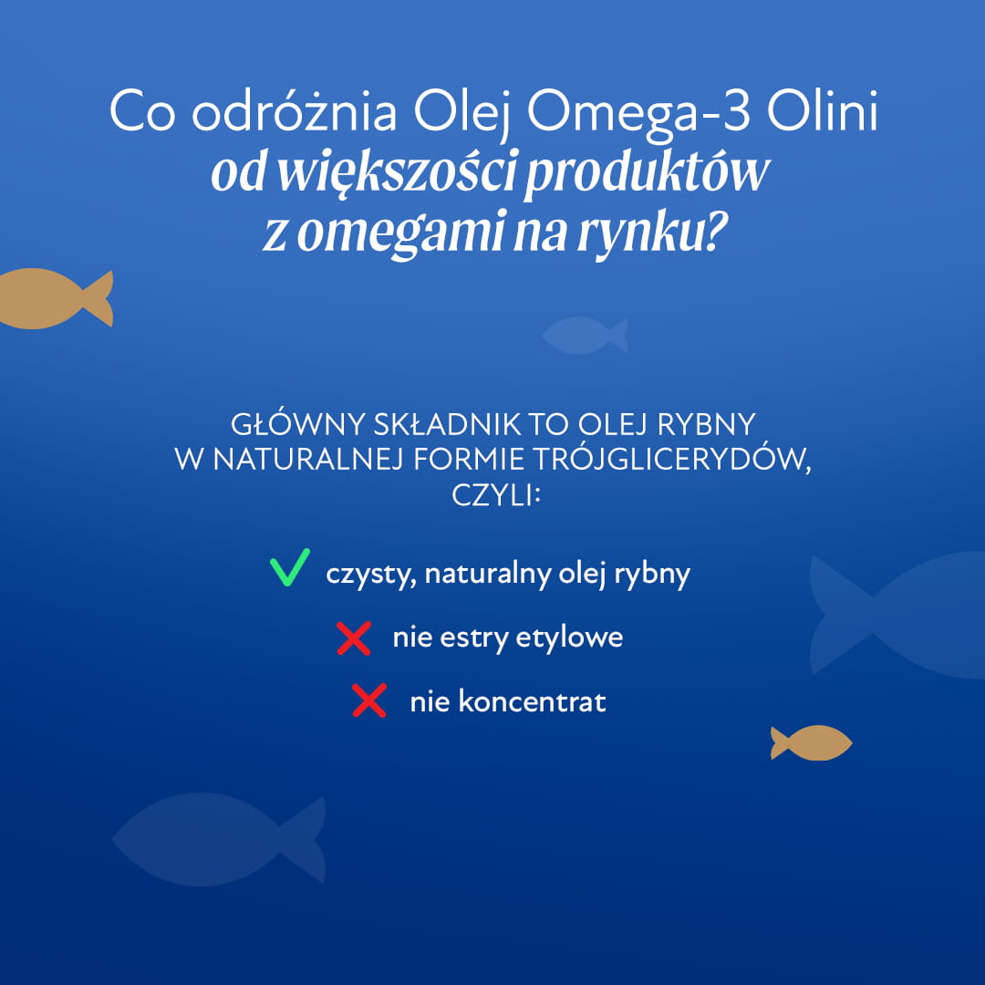Olej Omega-3 Olini