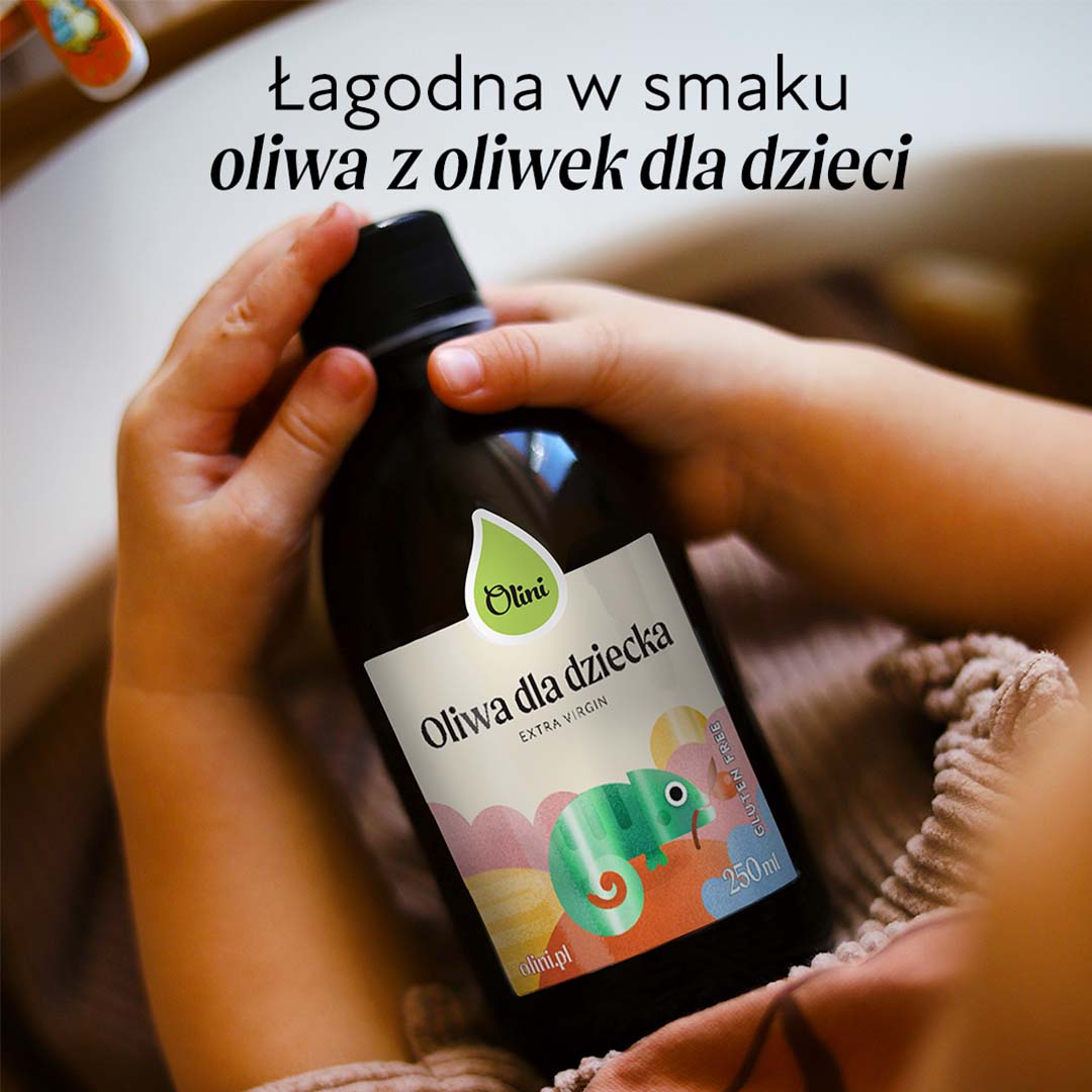 Oliwa z oliwek dla dzieci Olini