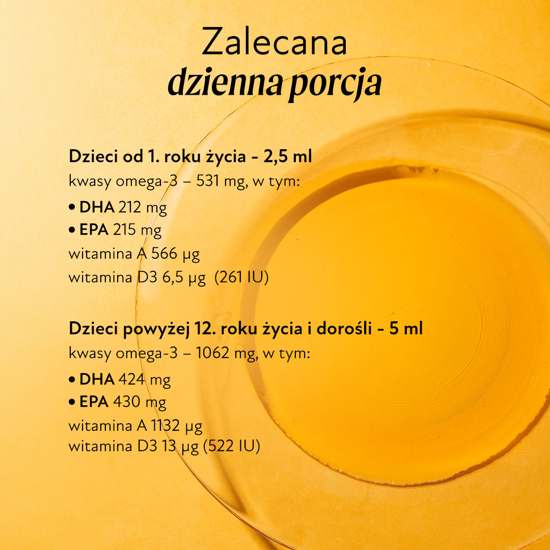 Tran o smaku pomarańczowym Olini