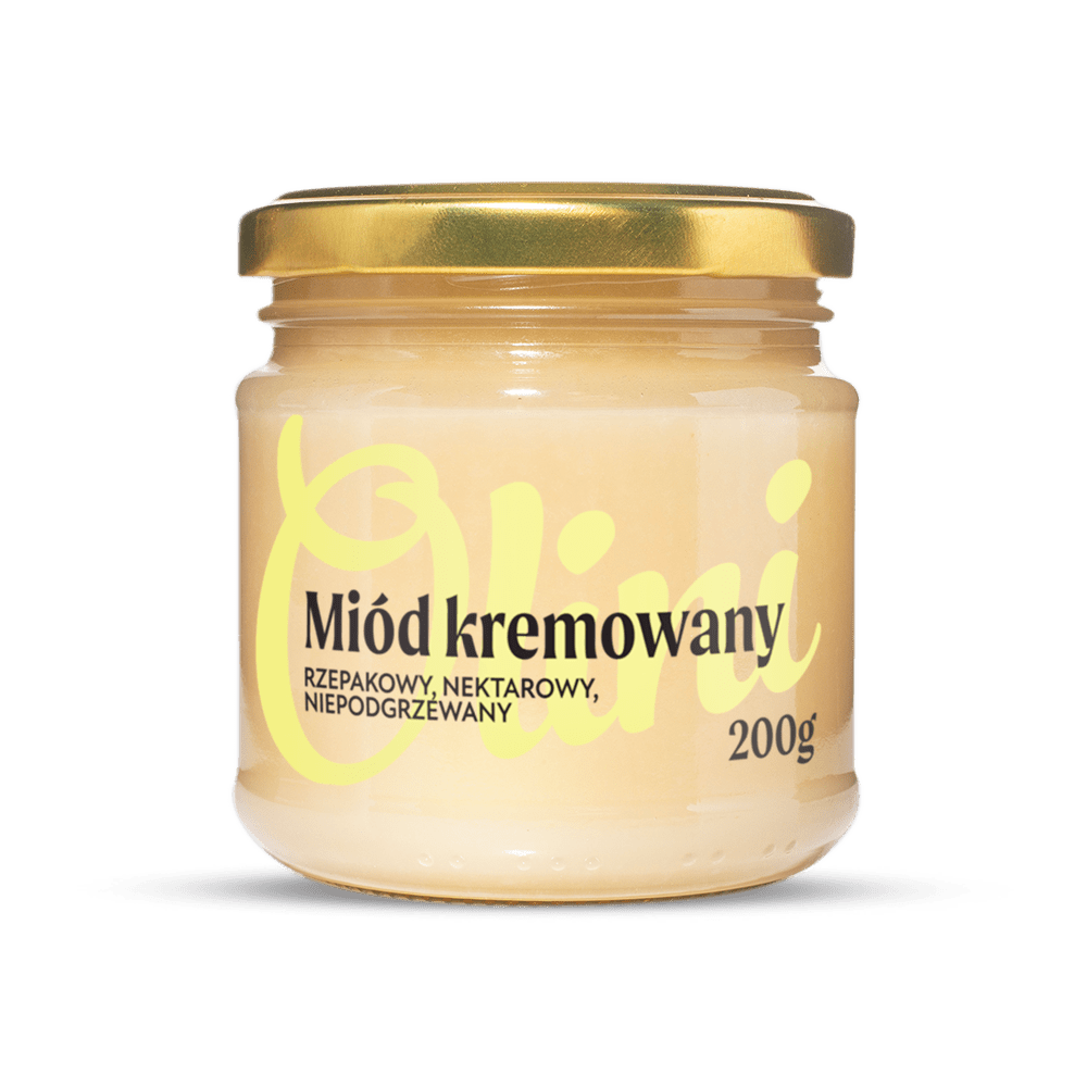 Miód rzepakowy kremowany Olini