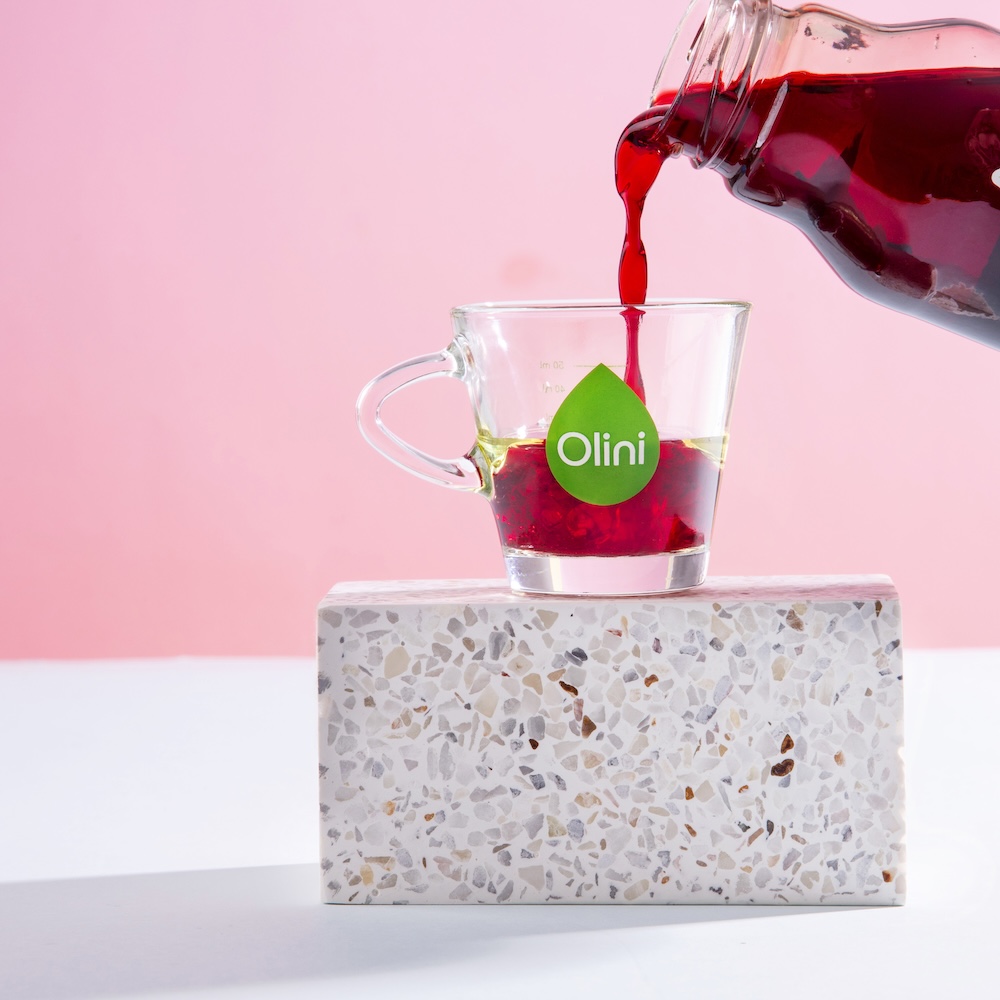 Szklaneczka z miarką Olini