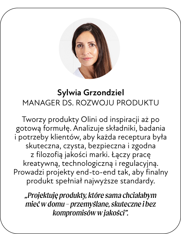Sylwia Grzondziel – Manager ds. rozwoju produktu