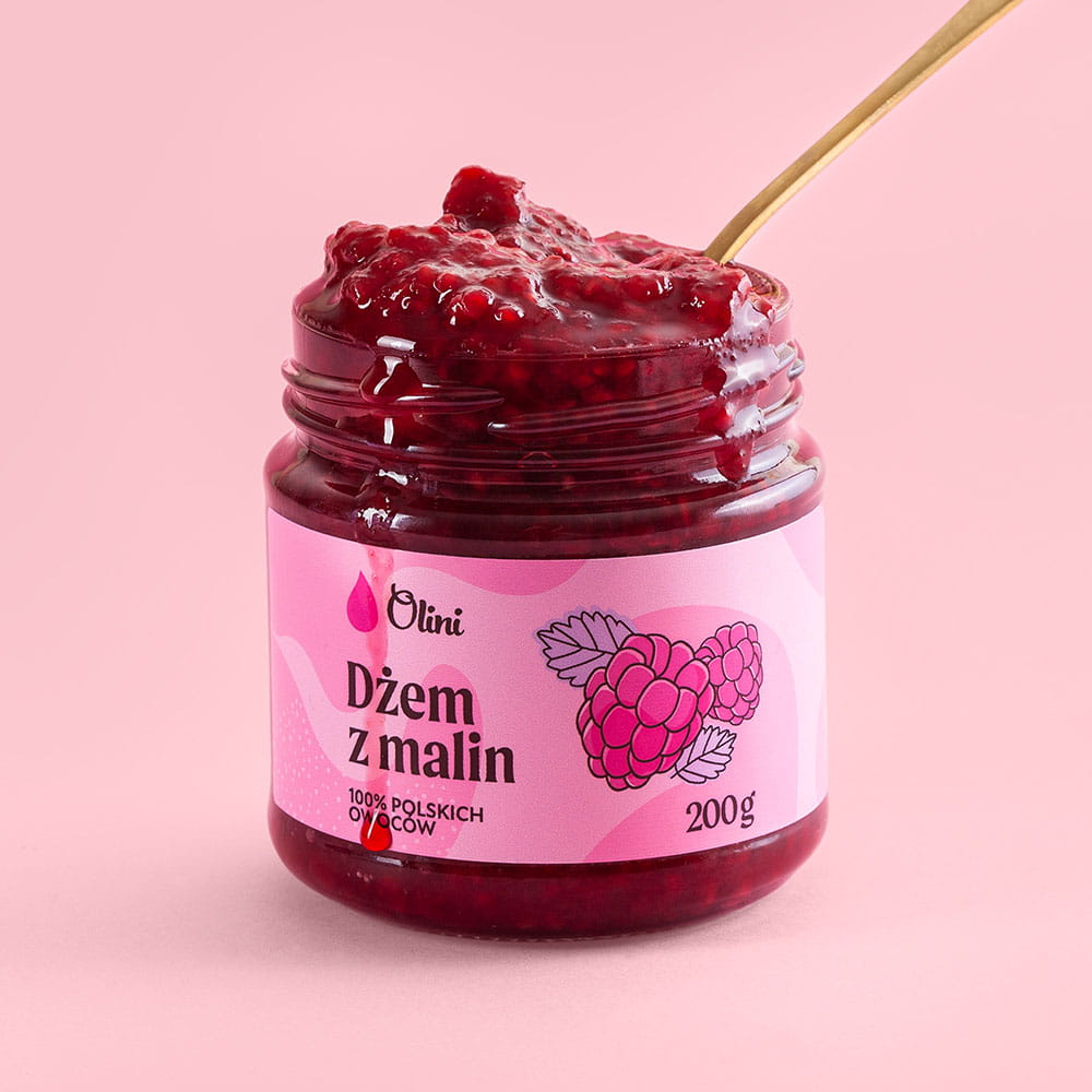 Dżem z malin Olini