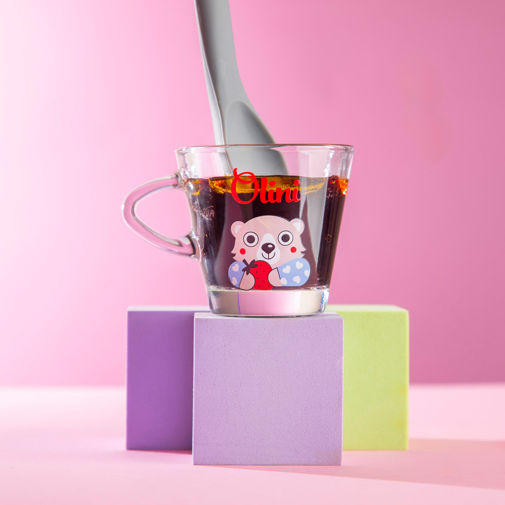 Szklaneczka z misiem Olini