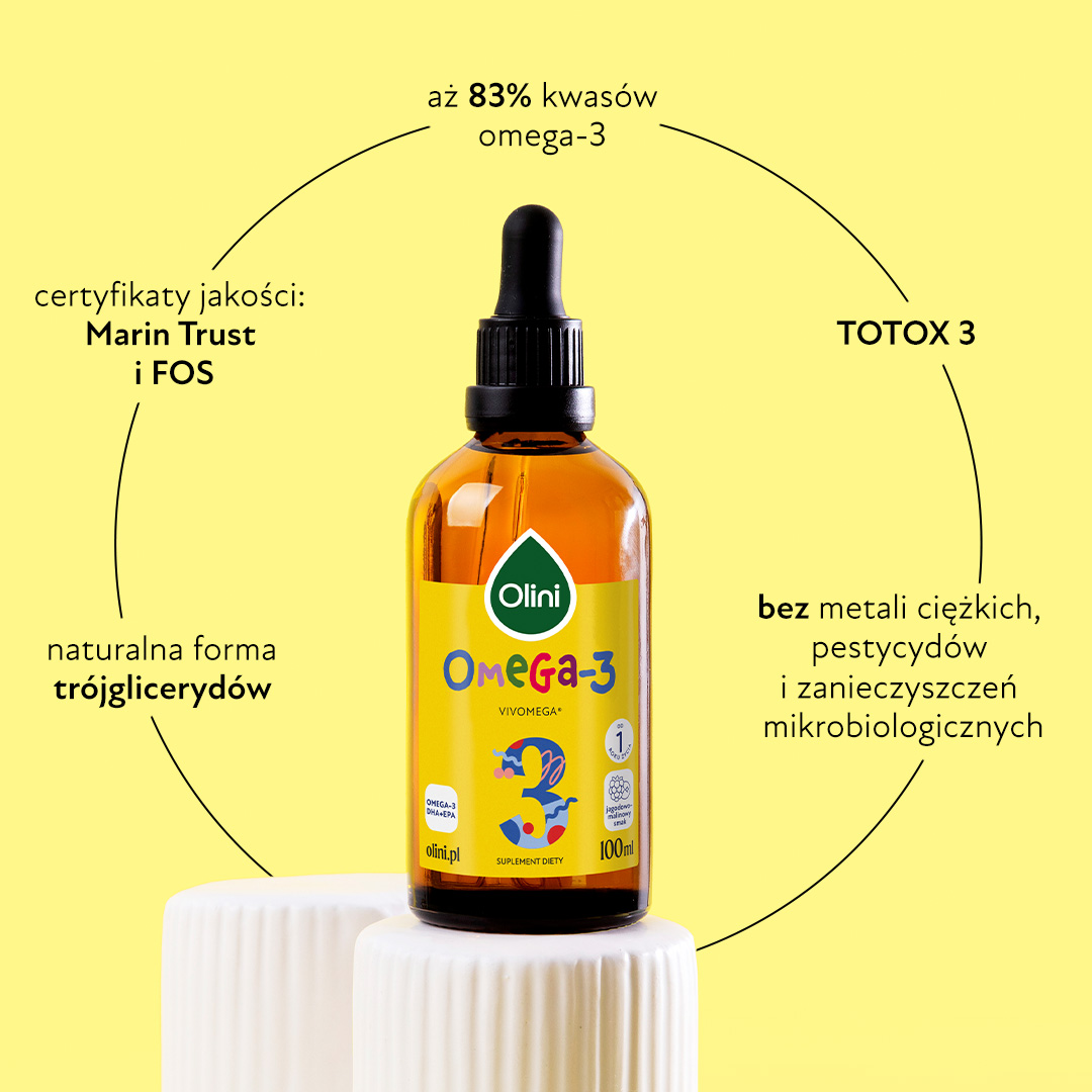 Omega-3 dla dzieci Olini