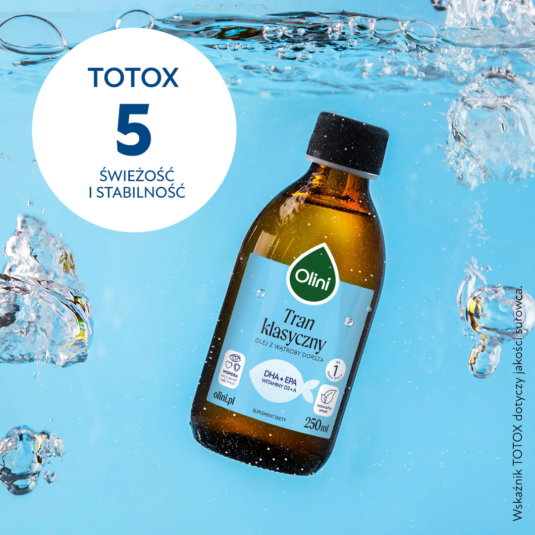 Tran z wątroby dorsza Olini