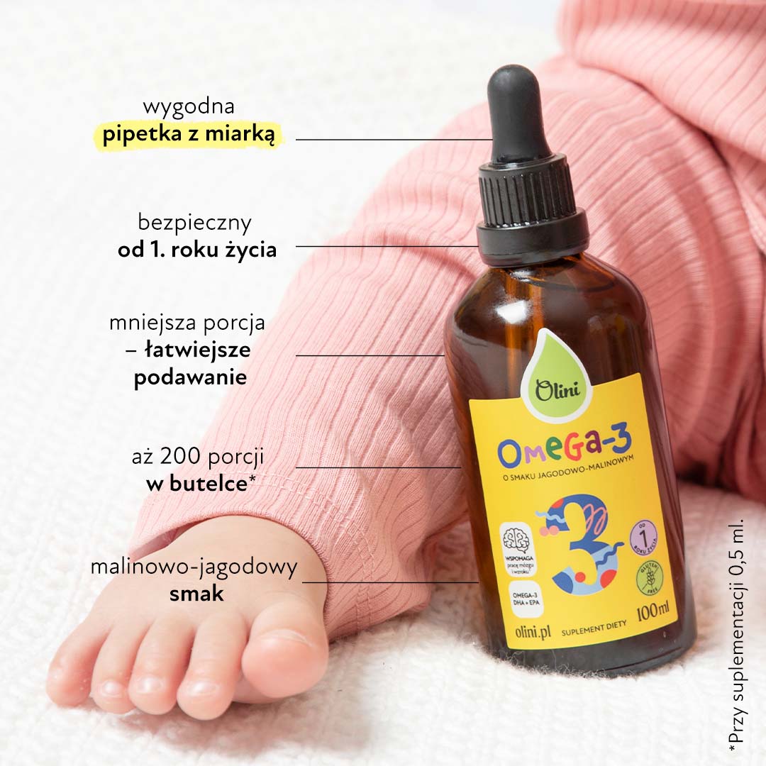Omega-3 dla dzieci Olini