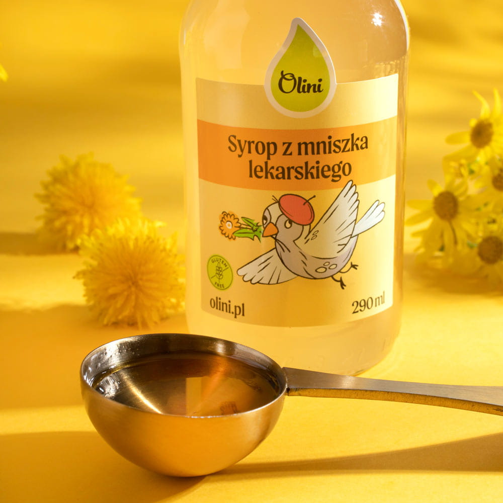 Syrop z mniszka lekarskiego Olini