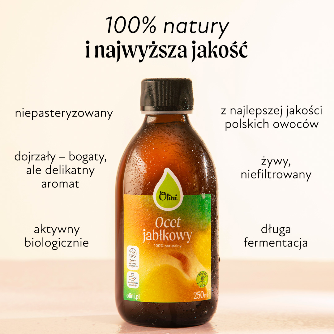 Ocet jabłkowy Olini