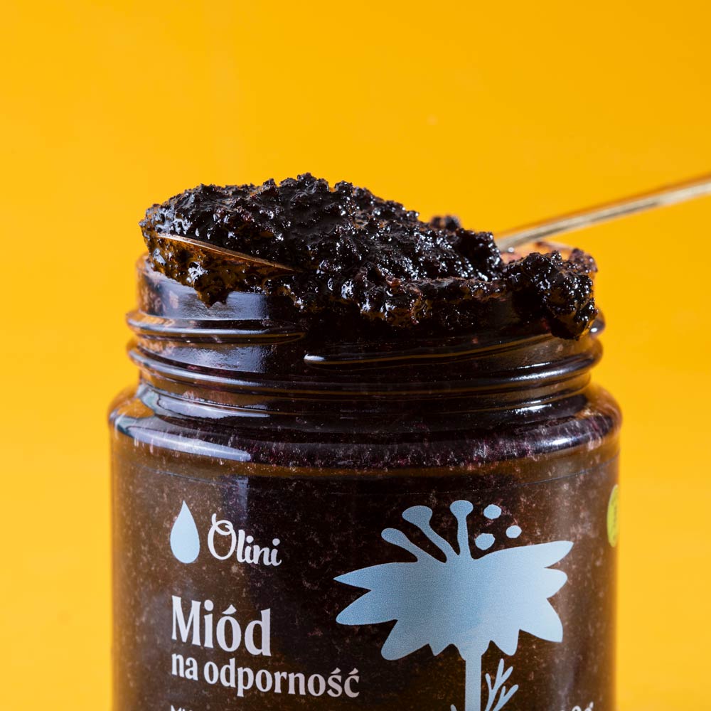 Miód z czarnuszką Olini