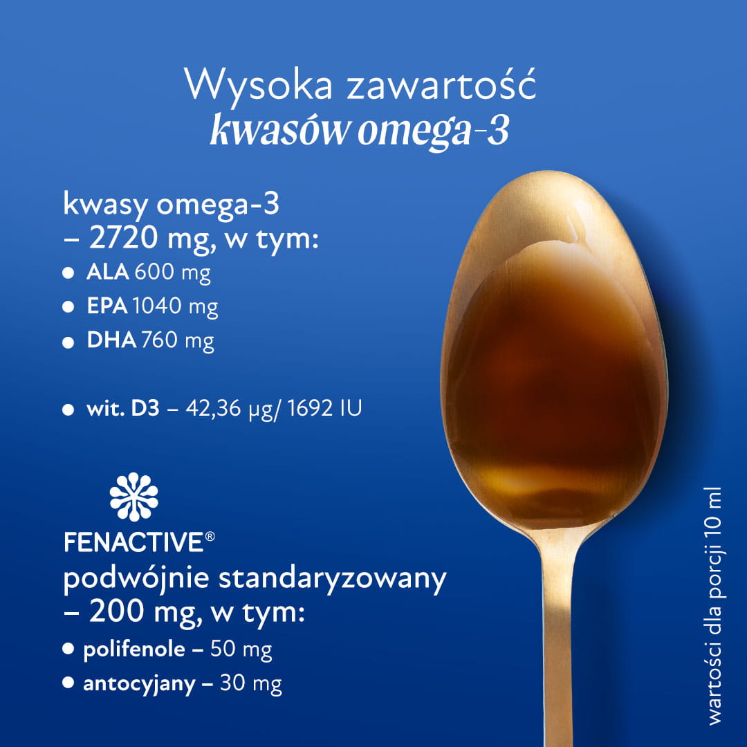 Olej z kwasami omega 3 - co dostarcza?