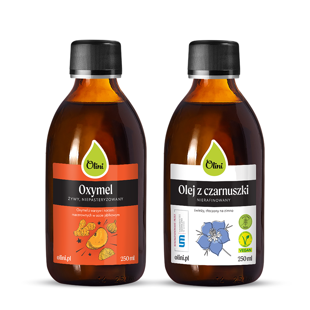 Oxymel z Olejem z czarnuszki