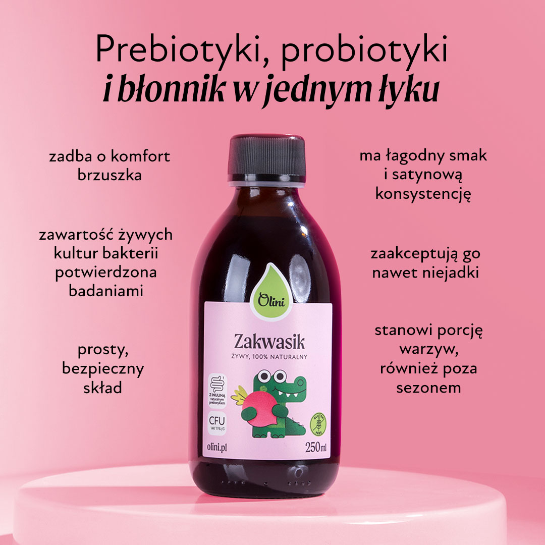 Zakwasik Olini – zakwas z buraków dla dzieci