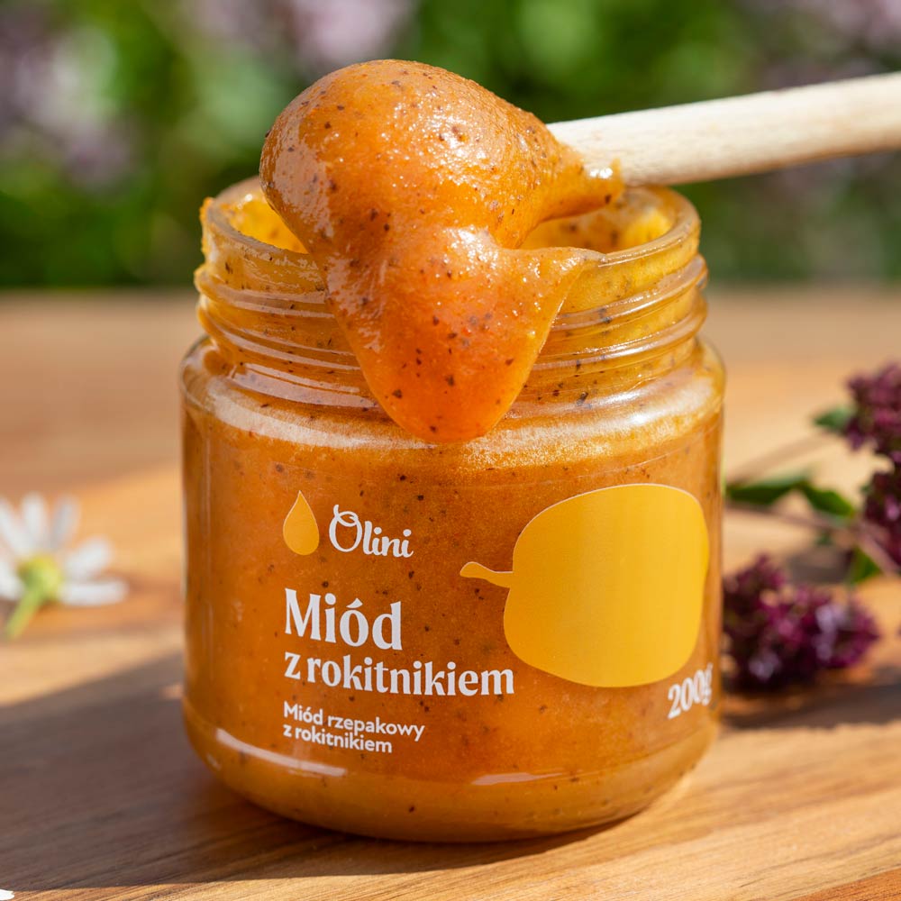 Miód z rokitnikiem Olini