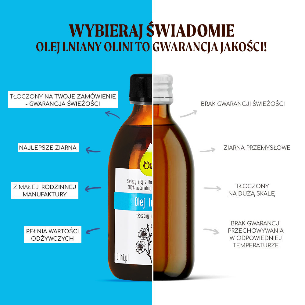 Olej lniany - jaki wybrać?