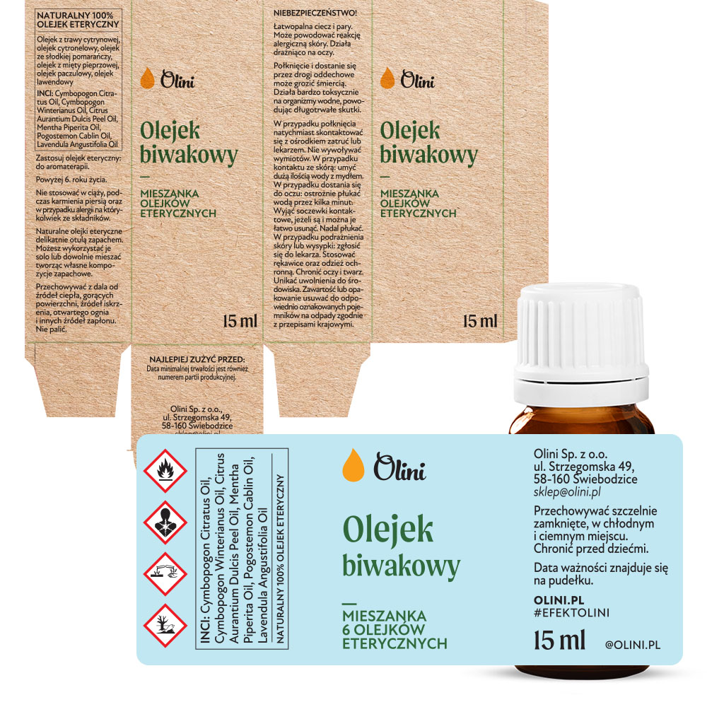 Olejek eteryczny Biwakowy Olini