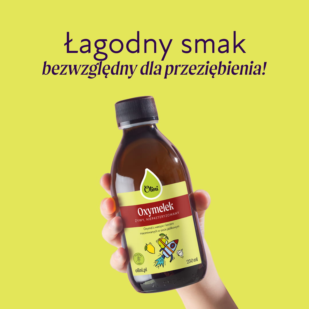 Łagodny w smaku oxymel dla dzieci
