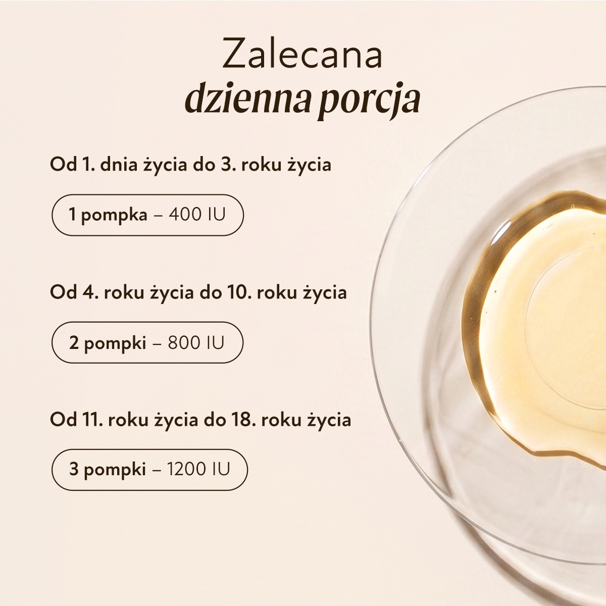 Witamina D dla dzieci i niemowląt Olini