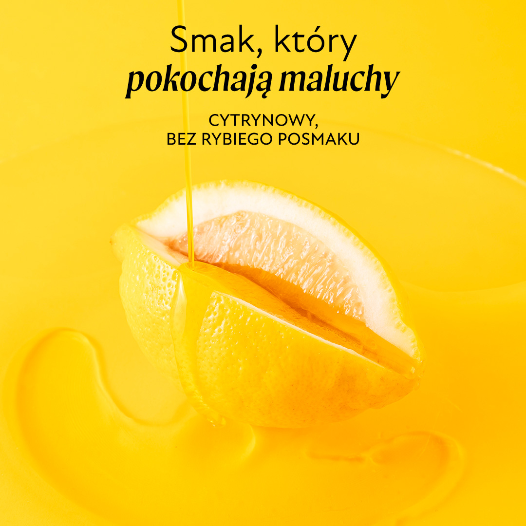 Tran o smaku cytrynowym Olini