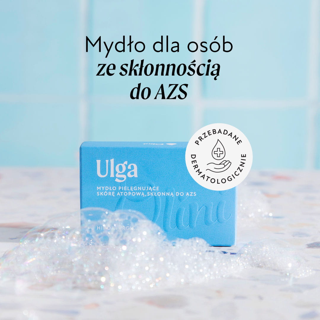 Ulga – mydło hipoalergiczne, do skóry wrażliwej, skłonnej do AZS