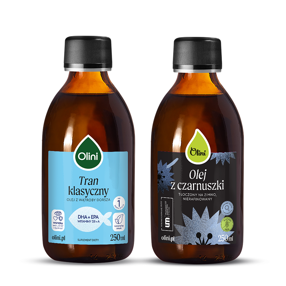 Tran z olejem z czarnuszki
