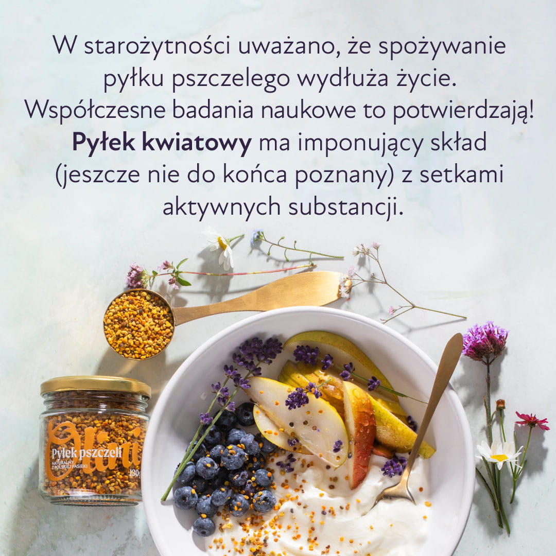 Pyłek pszczeli - właściwości