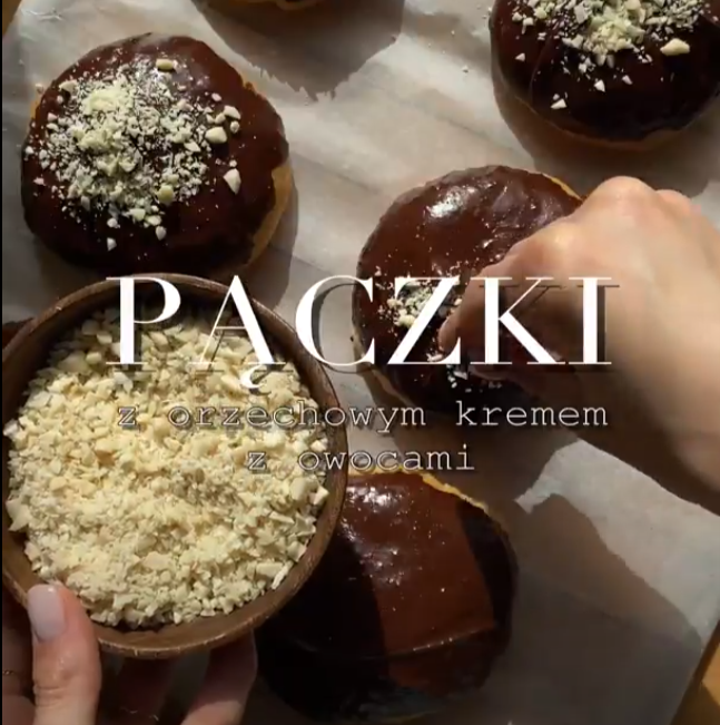 Przepis na wegańskie pączki z masłem orzechowym