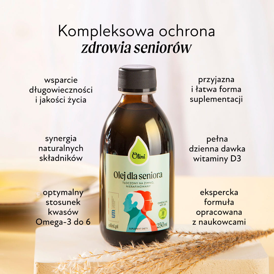 Olej dla seniora Olini